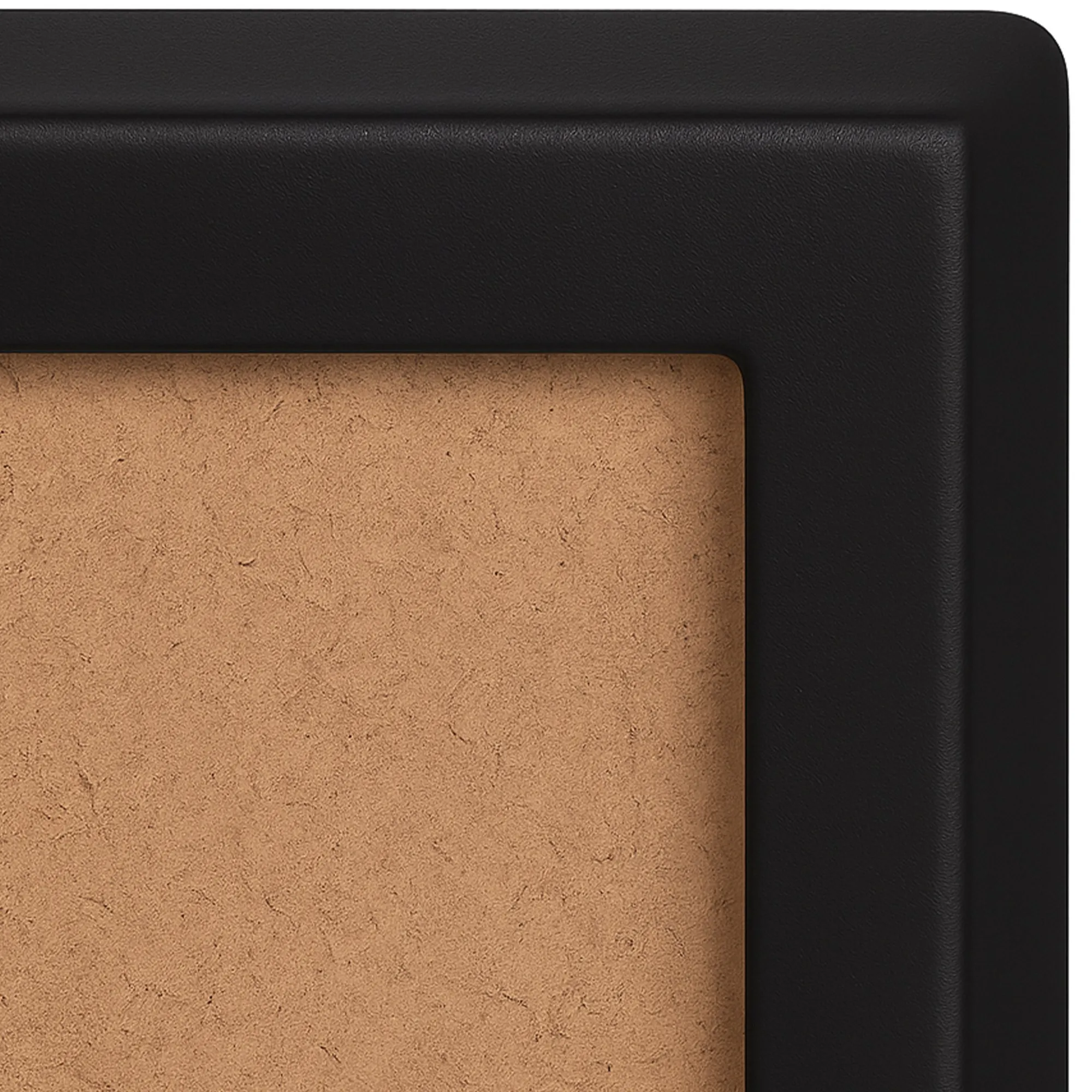 Spiegel Benicia 150x50x3 cm schwarz-matt