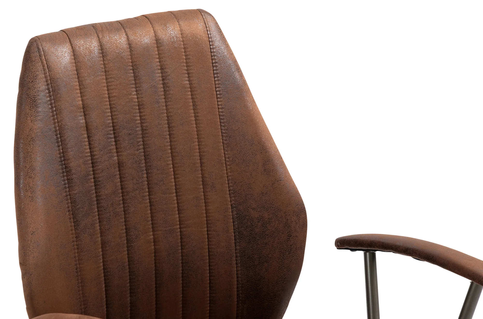 Bürostuhl Nampa 97-107x69x61 cm cognac