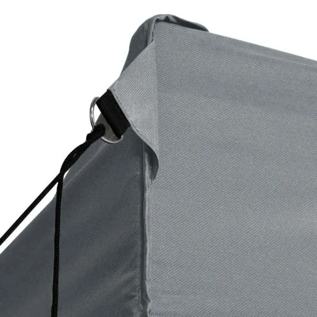 Faltbares Partyzelt Anthrazit 280x410x315 cm mit UV- und Wasserbeständigem Dach