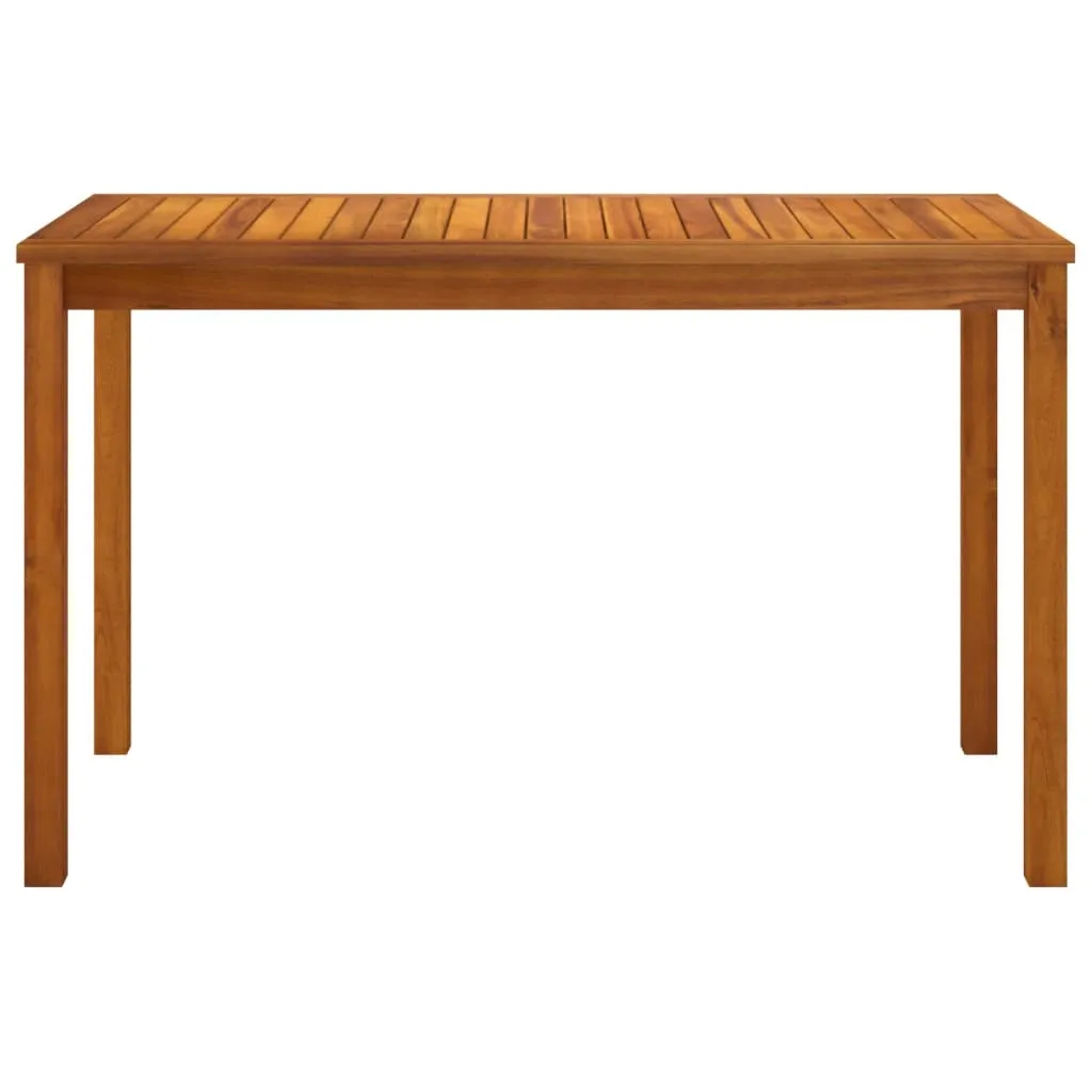 Gartentisch aus Echtholz 110 x 55 x 67 cm, Ölfinish