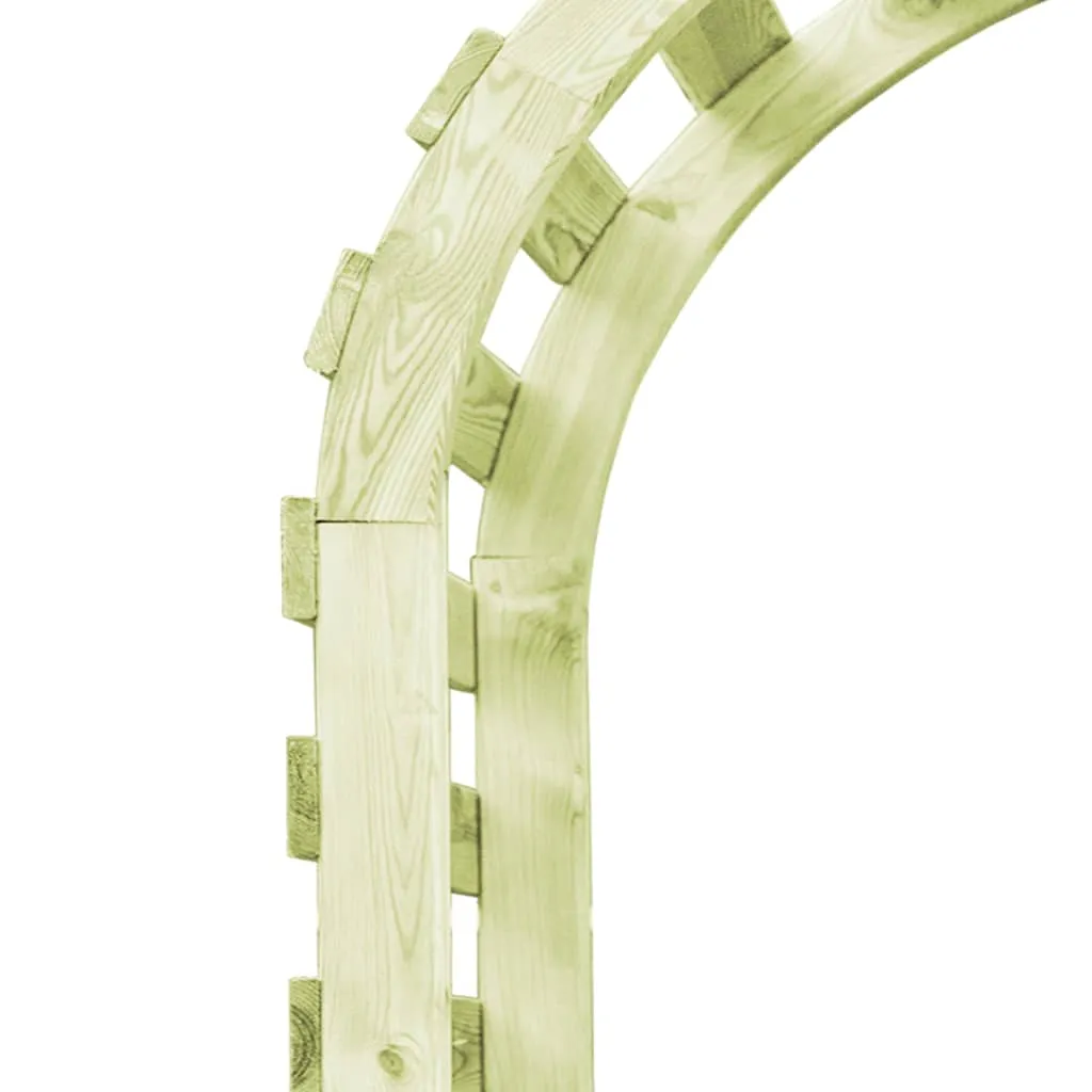 Gartenpergola 130x60x230 cm Kiefernholz Imprägniert