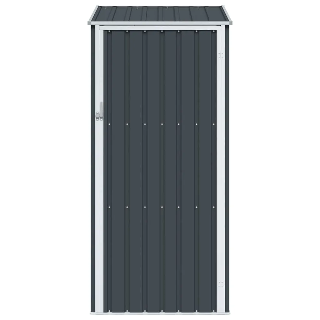 Gerätehaus Anthrazit 87x98x159 cm Verzinkter Stahl