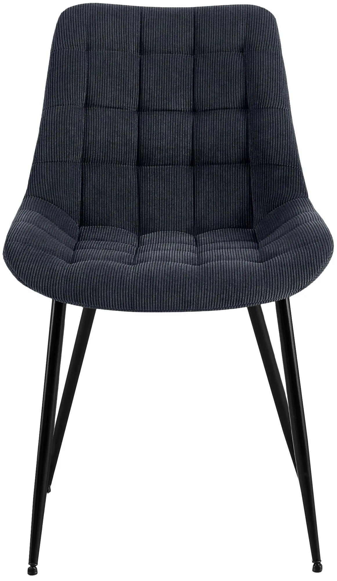 Esszimmerstuhl Sardna 83x52x58 cm schwarz