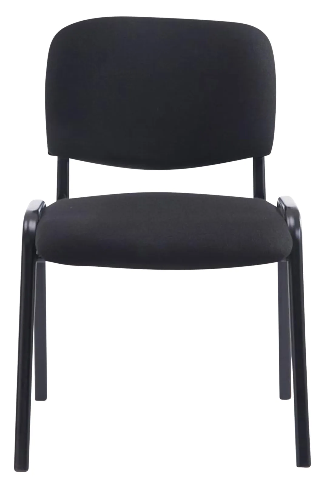 4er Set Konferenzstühle XL 84x53x57 cm schwarz