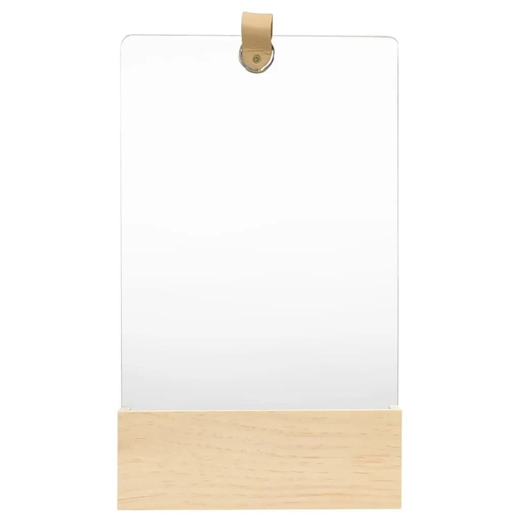 Wandspiegel Kiefer Massivholz 23x39,5 cm