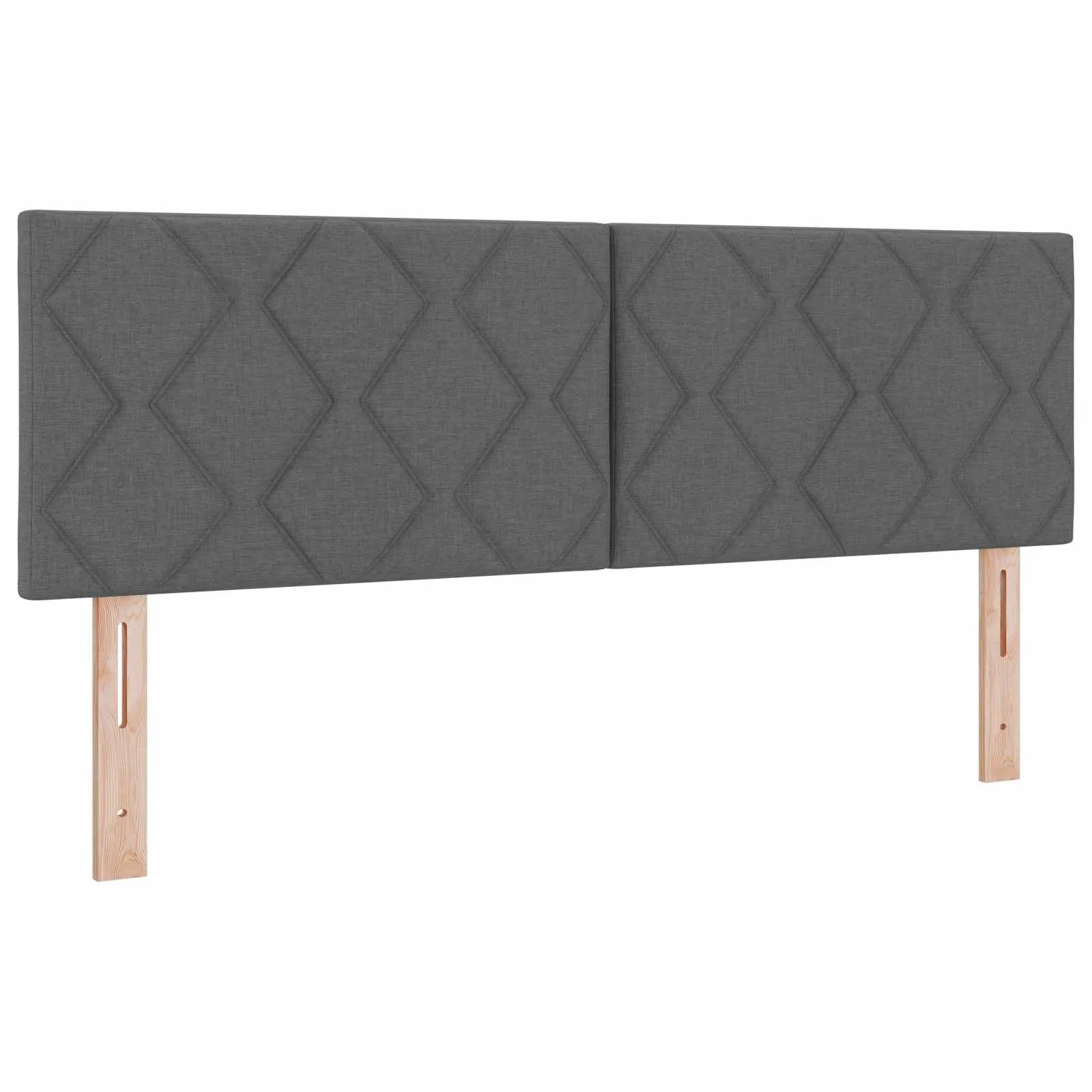 Ottoman-Bett mit Matratze 203 x 144 x 88 cm Dunkelgrau