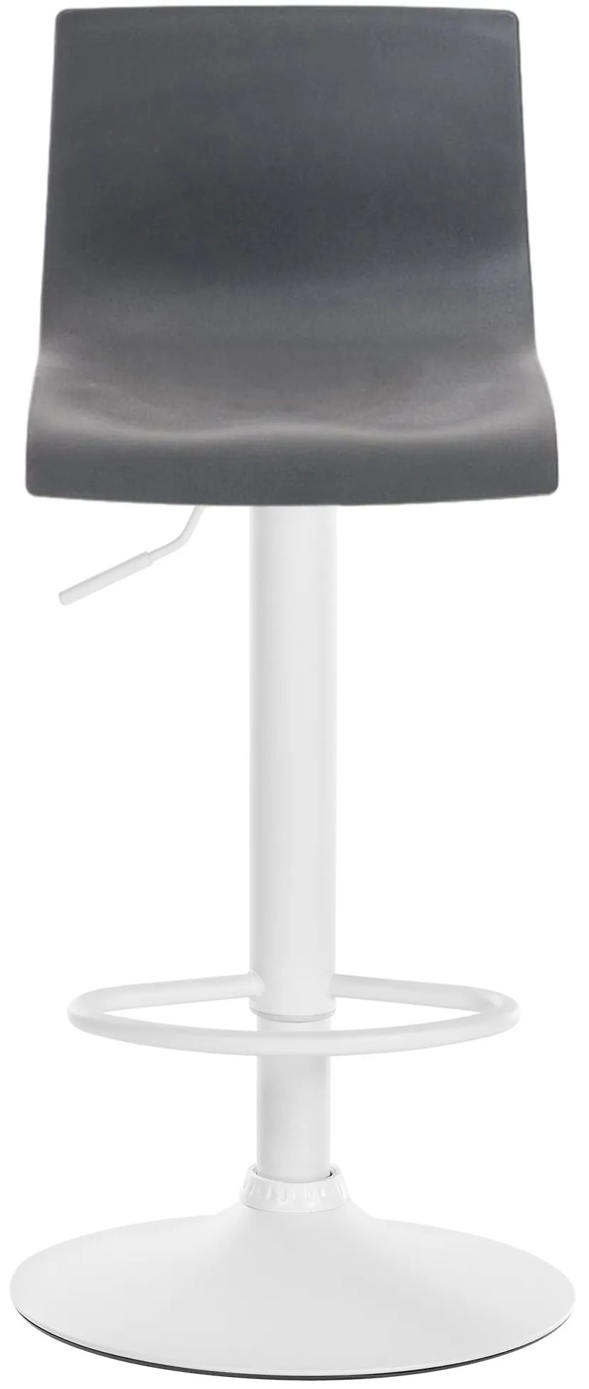 Barhocker Hover 84-104x39x36 cm grau