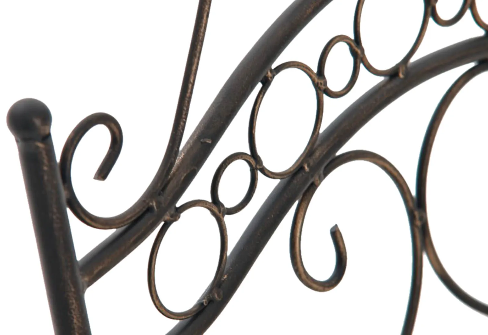 2er Set Stühle Indra 92x40x50 cm Bronze