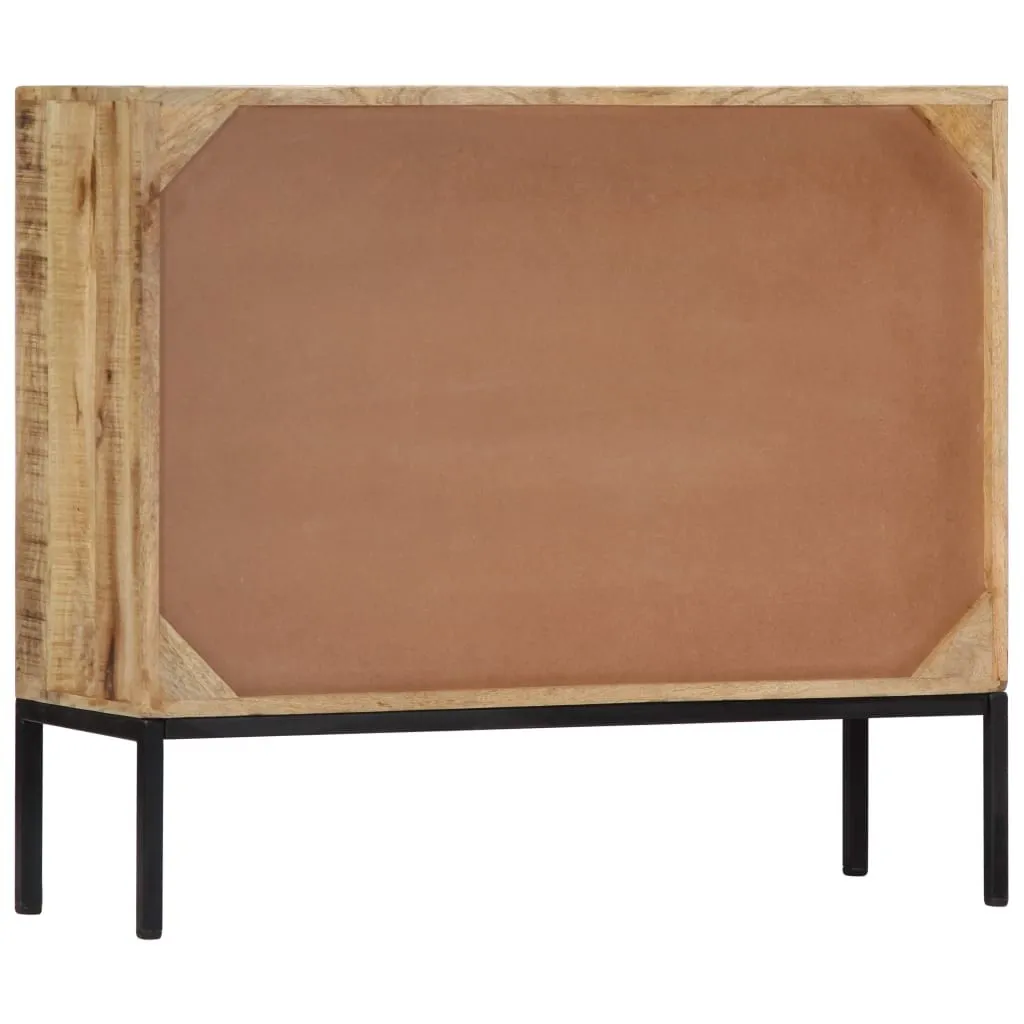 tinkaro Kommode KALA kleine Anrichte Mangoholz modern industrial Stil