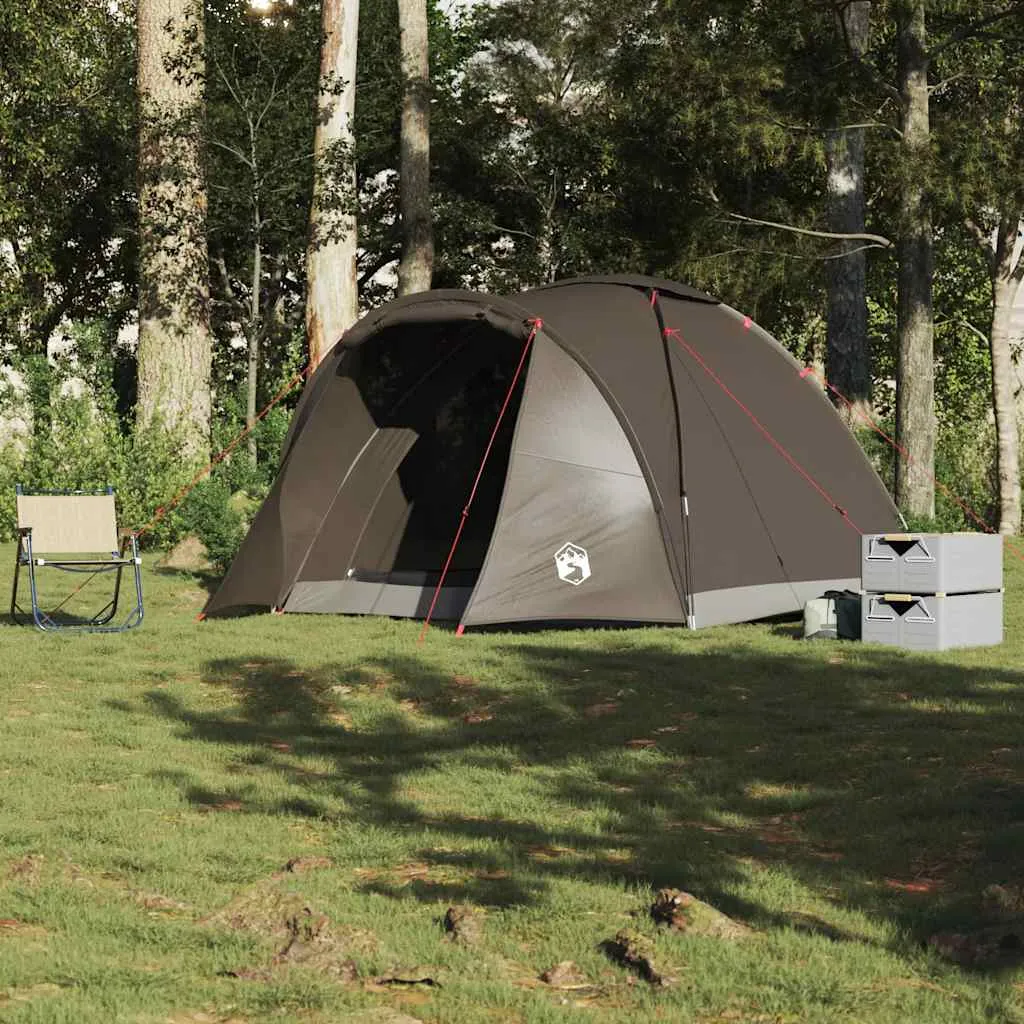 Angelzelt Campingzelt 310x226x153 cm Braun wasserdicht