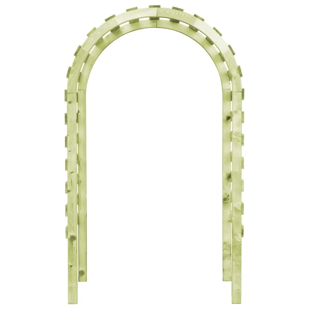Gartenpergola 130x60x230 cm Kiefernholz Imprägniert