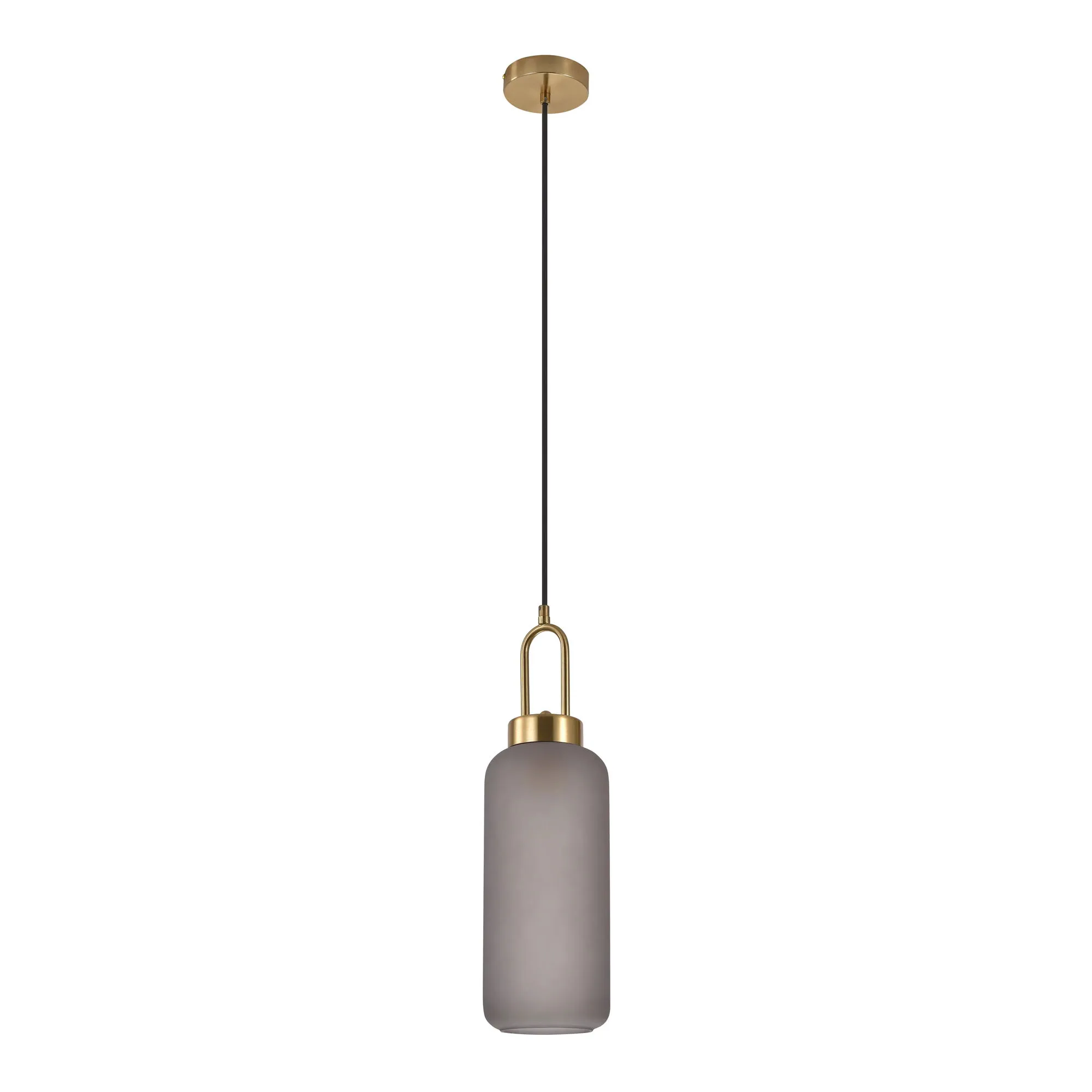 tinkaro Pendelleuchte Luton Glas, Stahl Messing tinkaro Pendelleuchte Luton Glas, Stahl Messing
