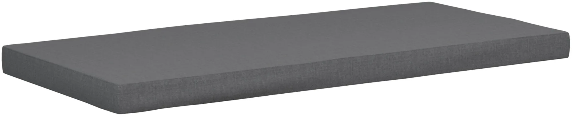 Sitzkissen für Gartenbank 106x48x8 cm dunkelgrau