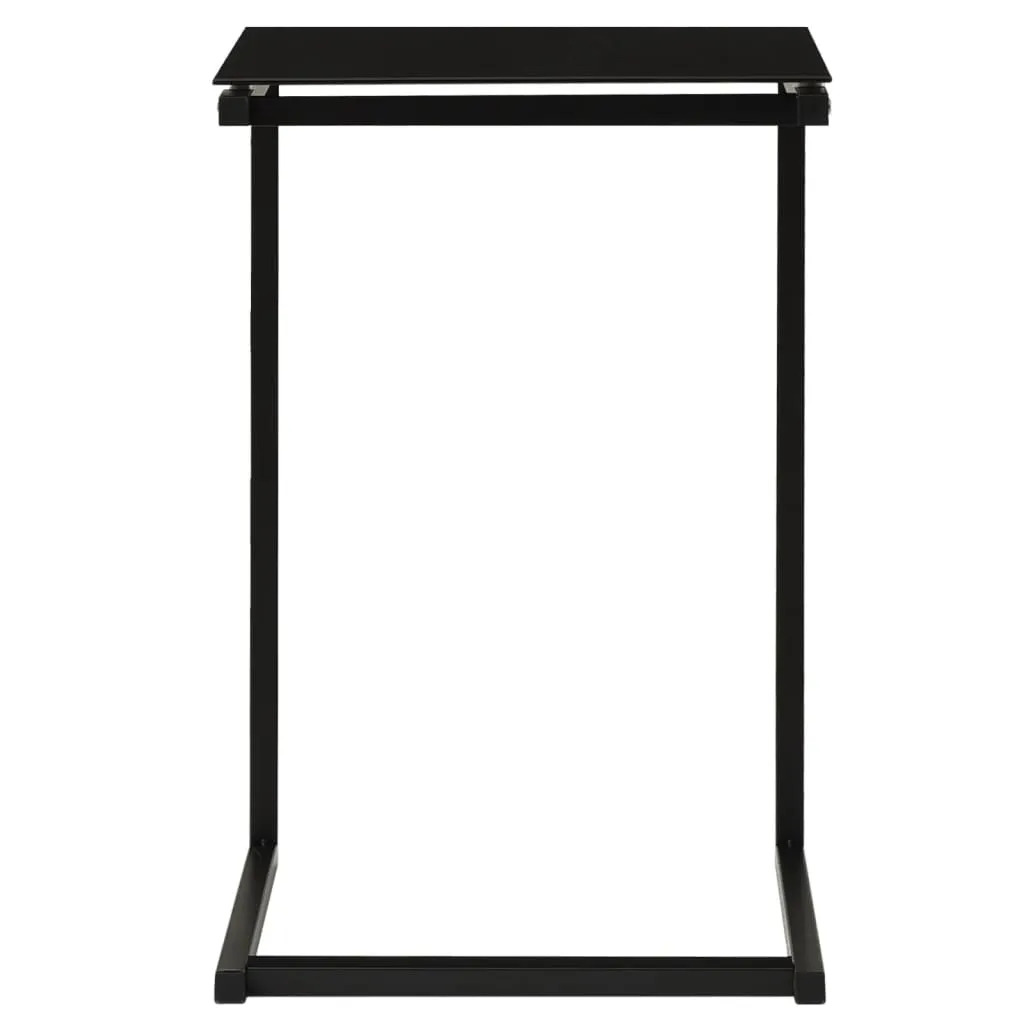 Moderner Beistelltisch 40 x 40 x 60 cm in Schwarz