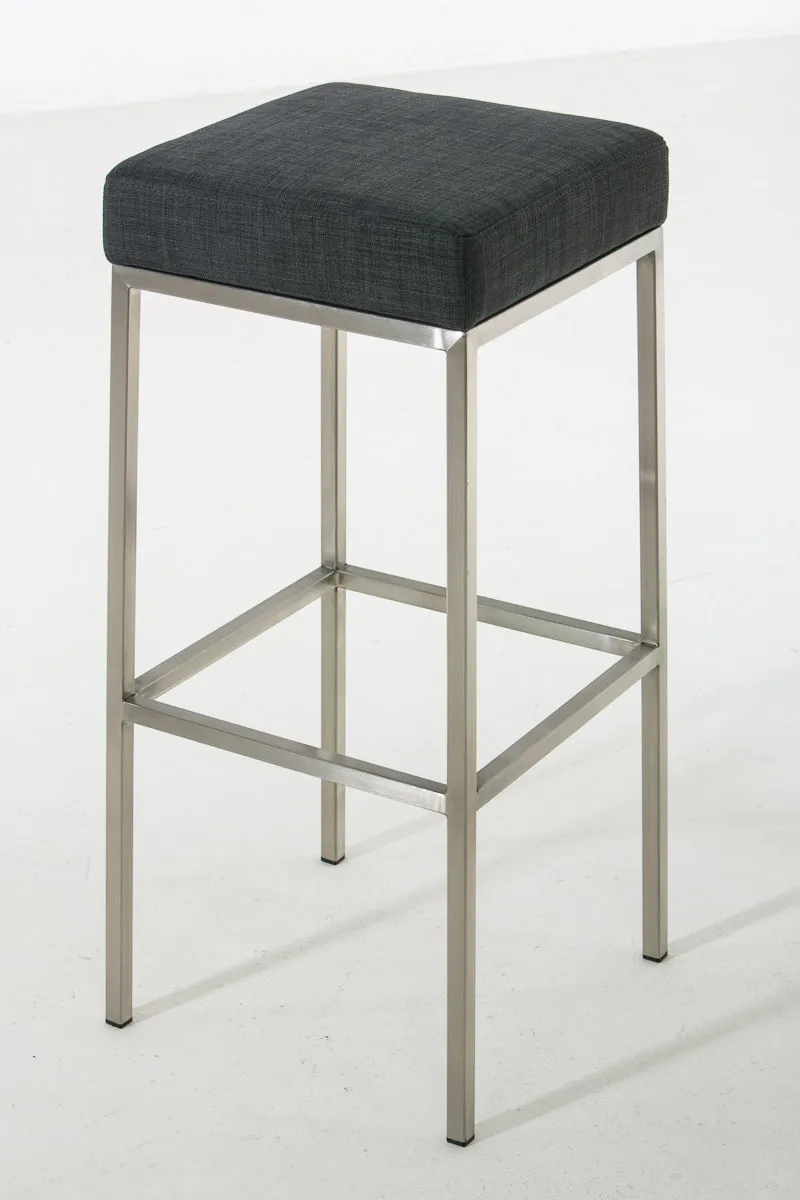 Barhocker Montreal 37x37x85 cm dunkelgrau