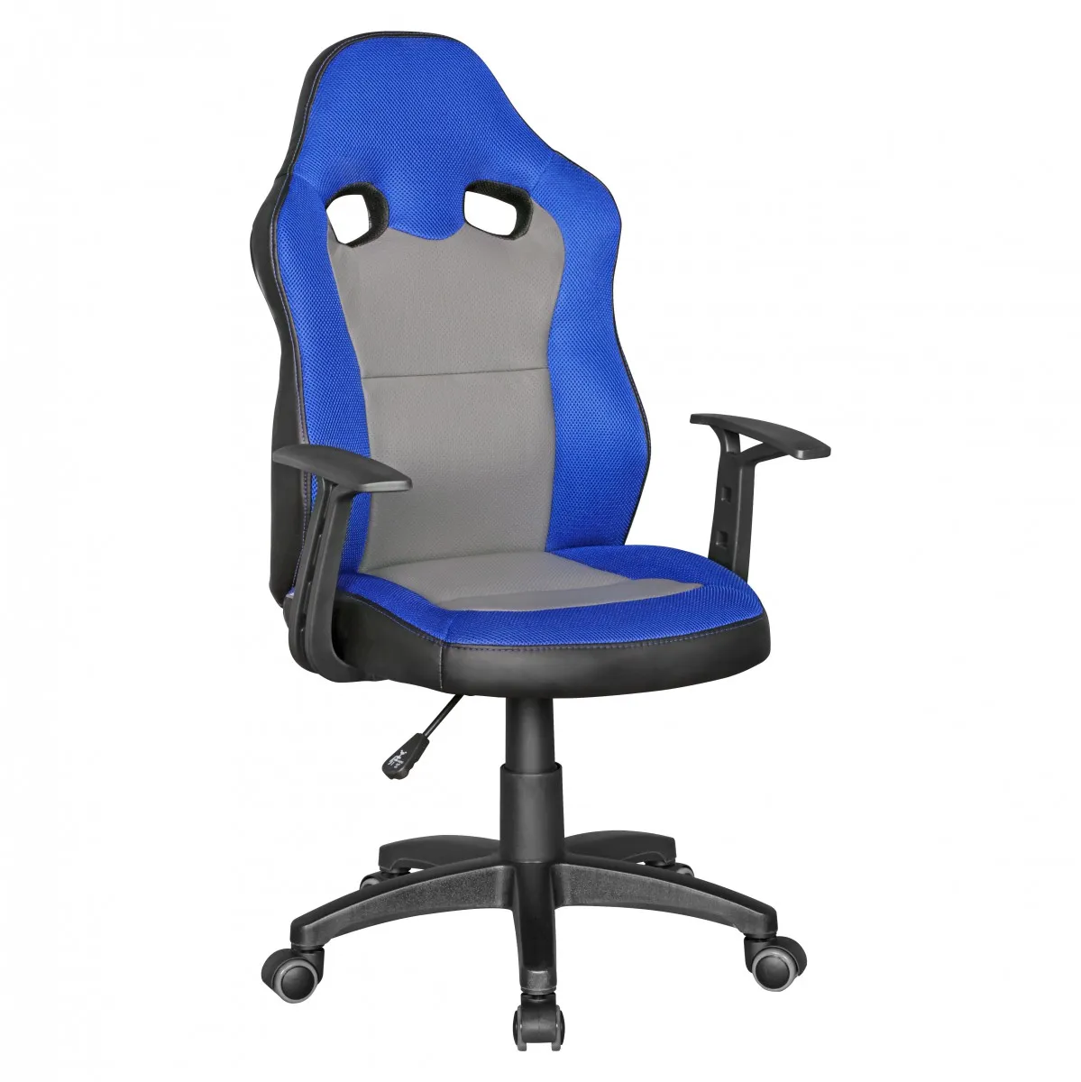 tinkaro Kinderschreibtischstuhl MINA Kunstleder/Meshbezug Kinder-Gaming-Sessel Blau/Grau tinkaro Kinderschreibtischstuhl MINA Kunstleder/Meshbezug Kinder-Gaming-Sessel Blau/Grau