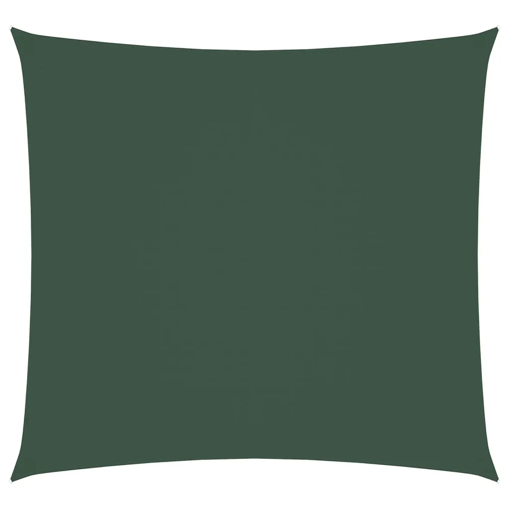 Sonnensegel Oxford-Gewebe Quadratisch 2x2 m Dunkelgrün