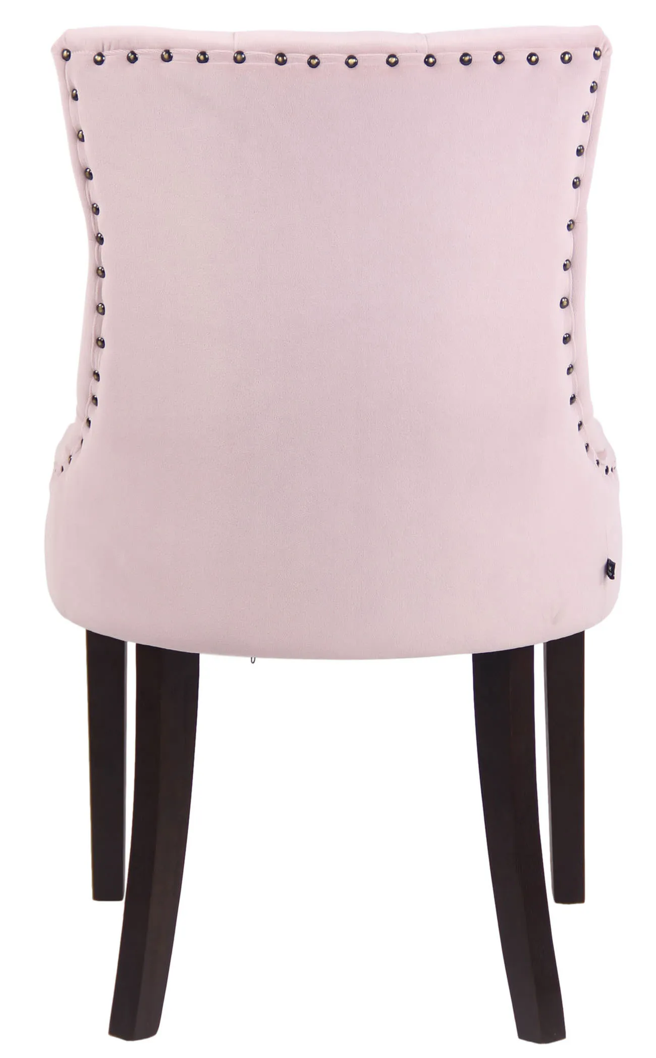 Esszimmerstuhl Aberdeen Samt 4er Set 92x55x58 cm pink