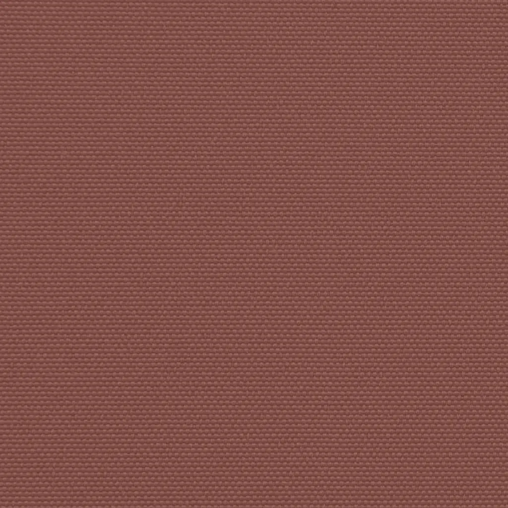 Ausziehbare Seitenmarkise 120 x 1000 cm Braun, Polyester mit PU-Beschichtung