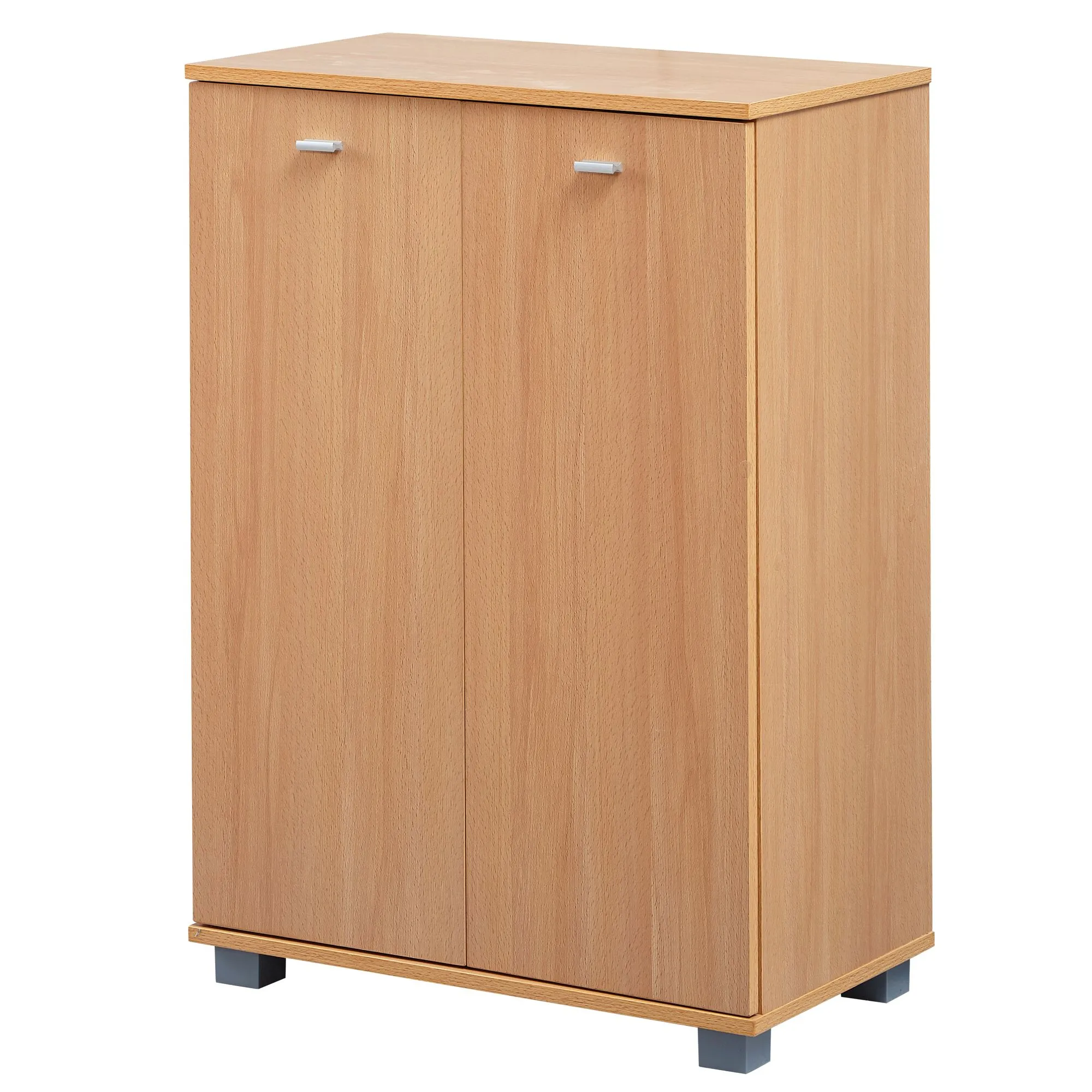 tinkaro Schuhschrank eckig GEZA Holz Schuhregal Braun tinkaro Schuhschrank eckig GEZA Holz Schuhregal Braun