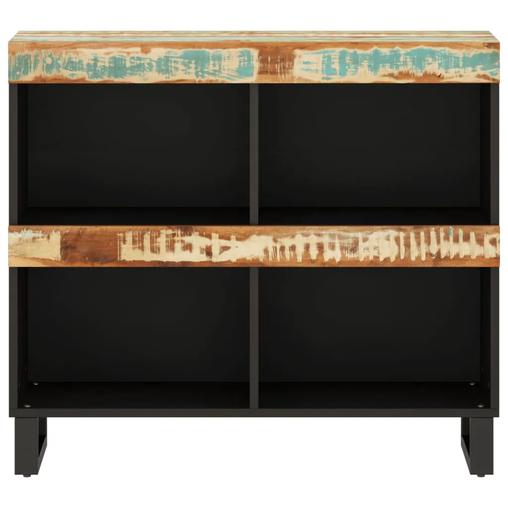 Beistelltisch 85x33x75 cm Altholz Massiv