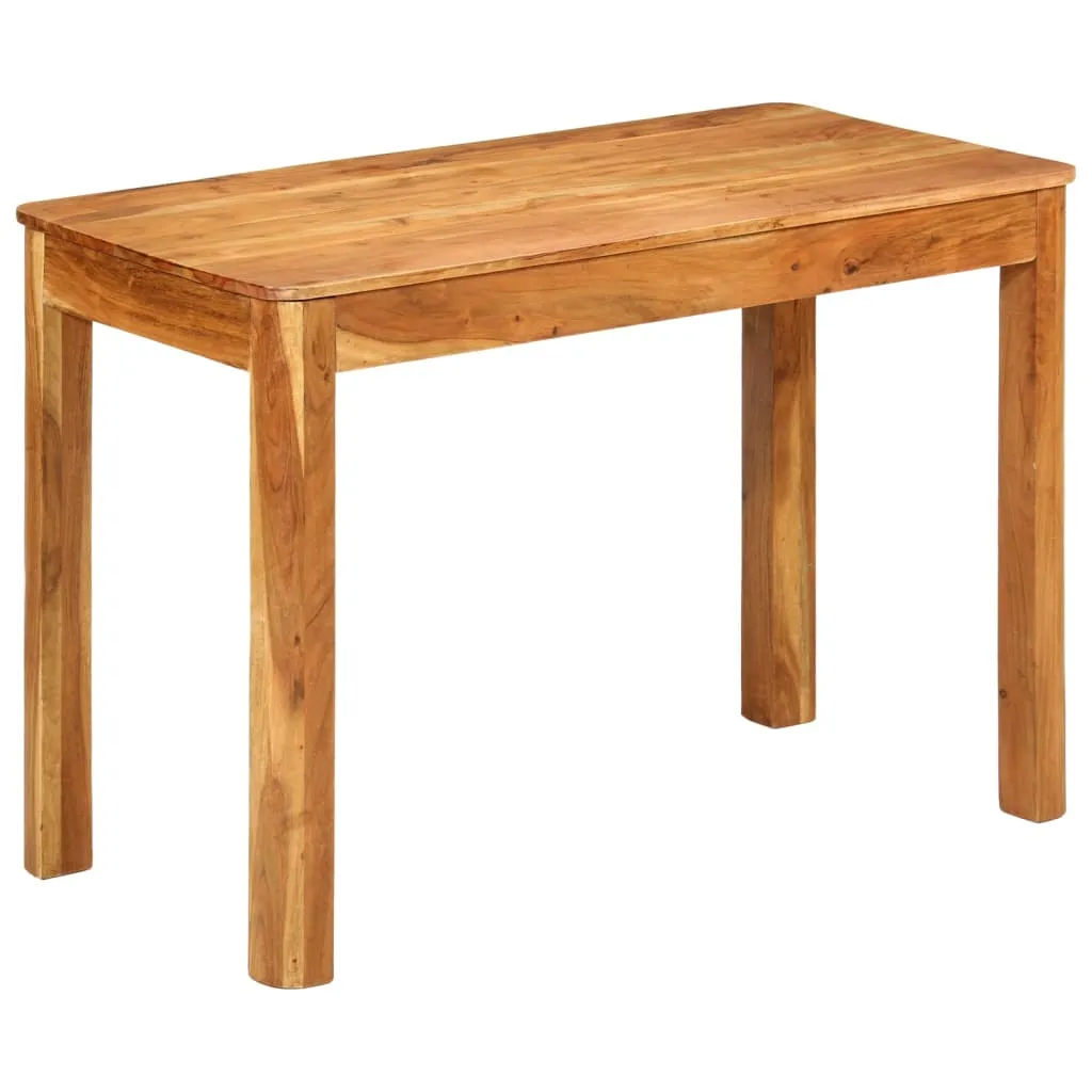 Esstisch aus Echtholz 110 x 55 x 76 cm, honigfarben
