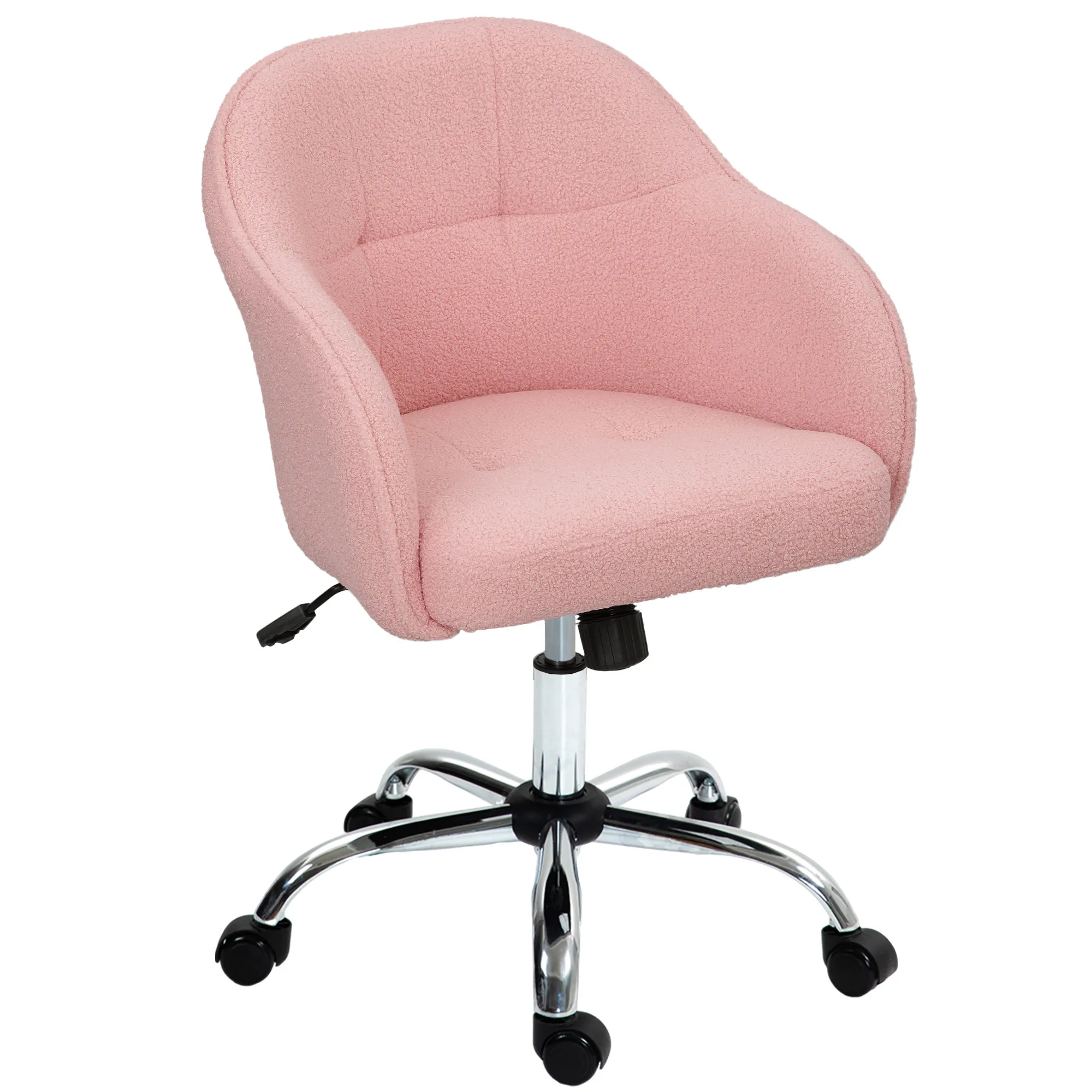 Ergonomischer Bürostuhl Rosa 56L x 61B x 76-86H cm