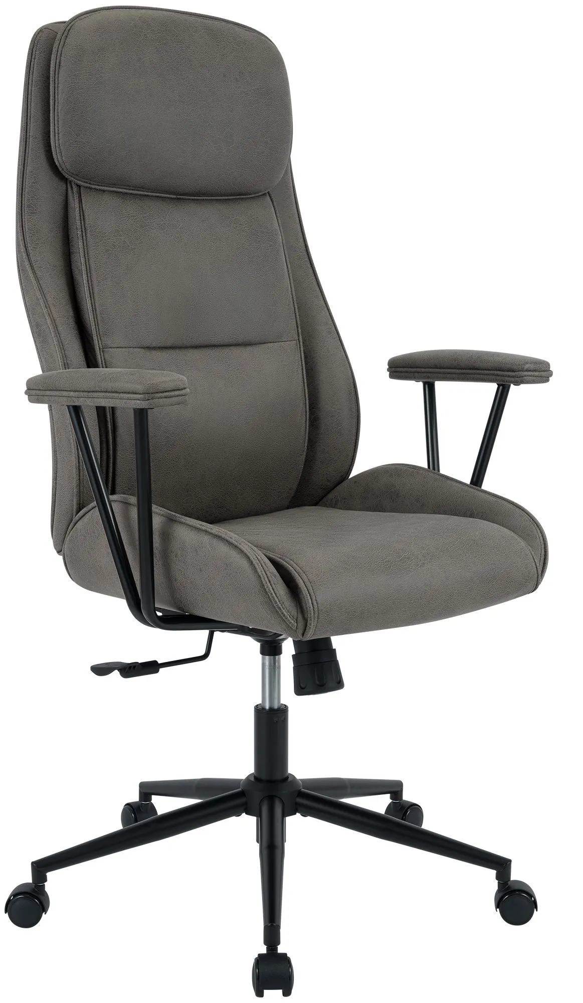 Bürostuhl Siddar 121x75x65 cm antik-grau
