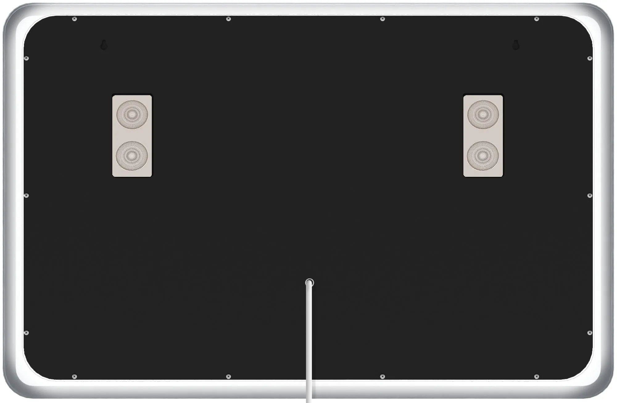 Badspiegel Jericho Bluetooth 100x70 cm Klarglas