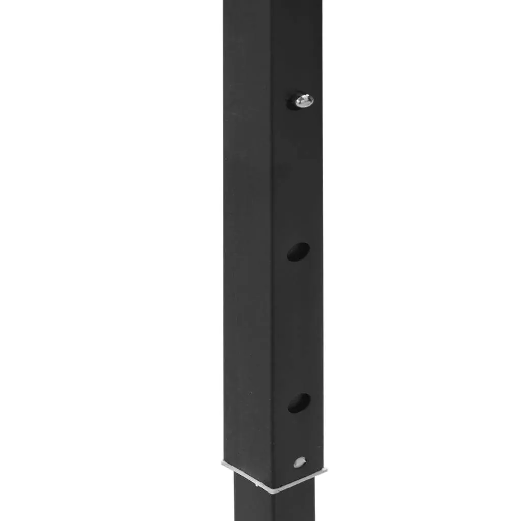 Faltbares Partyzelt 580x292x245 cm Schwarz mit Stahlgestell