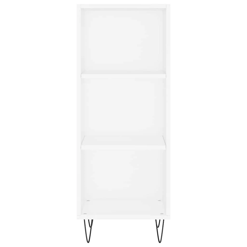 Elegantes Highboard in Weiß 34,5 x 34 x 180 cm