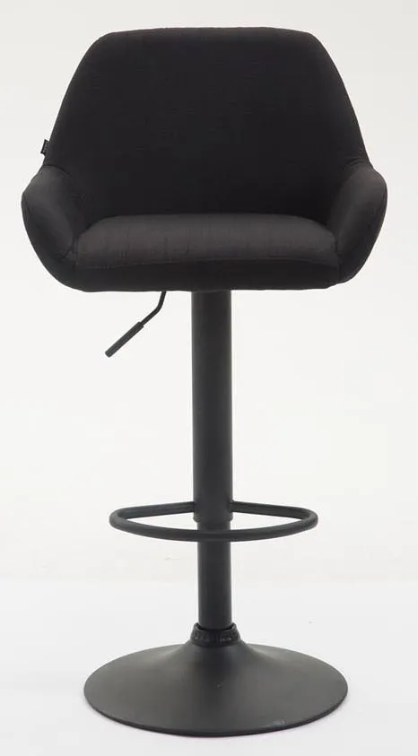 2er Set Barhocker Braga 89-109 cm Schwarz