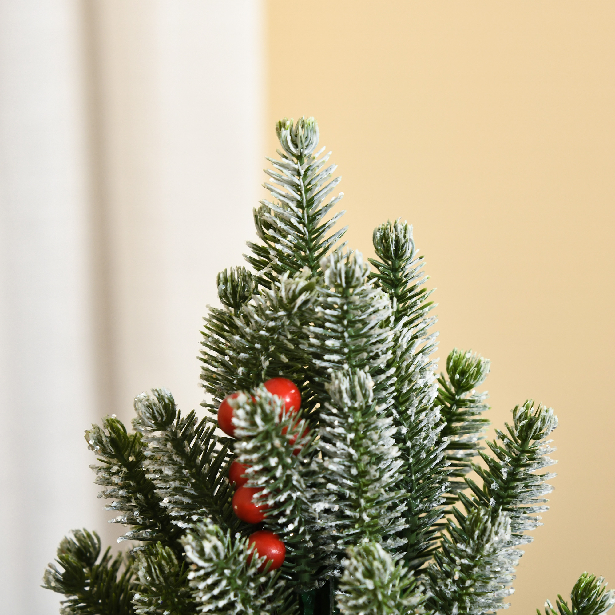 Mini Weihnachtsbaum künstlich mit Übertopf, 50 cm, Grün