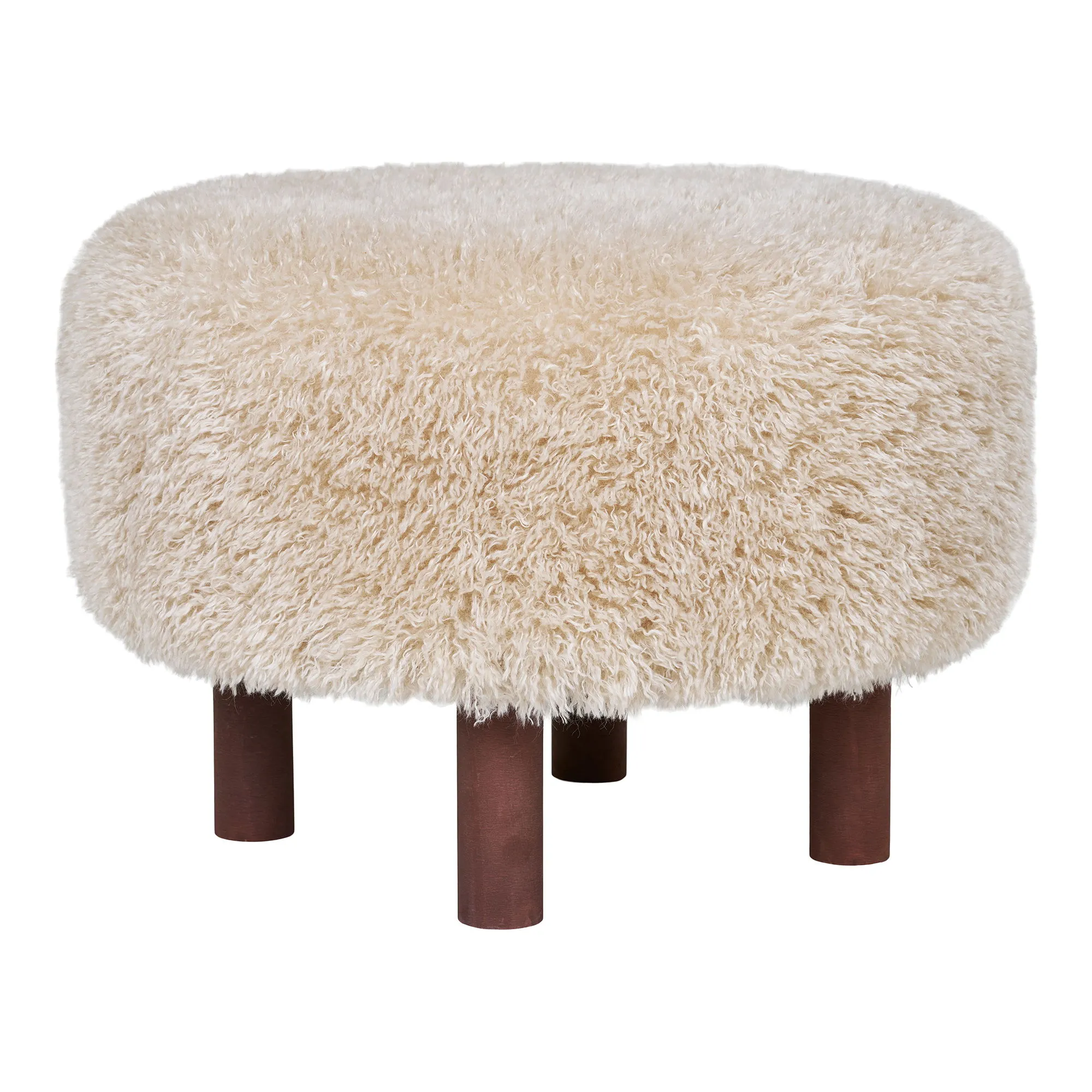 tinkaro Pouf Inverness Polyester, Kiefernholz, Sperrholz, Hellbraun tinkaro Pouf Inverness Polyester, Kiefernholz, Sperrholz, Hellbraun