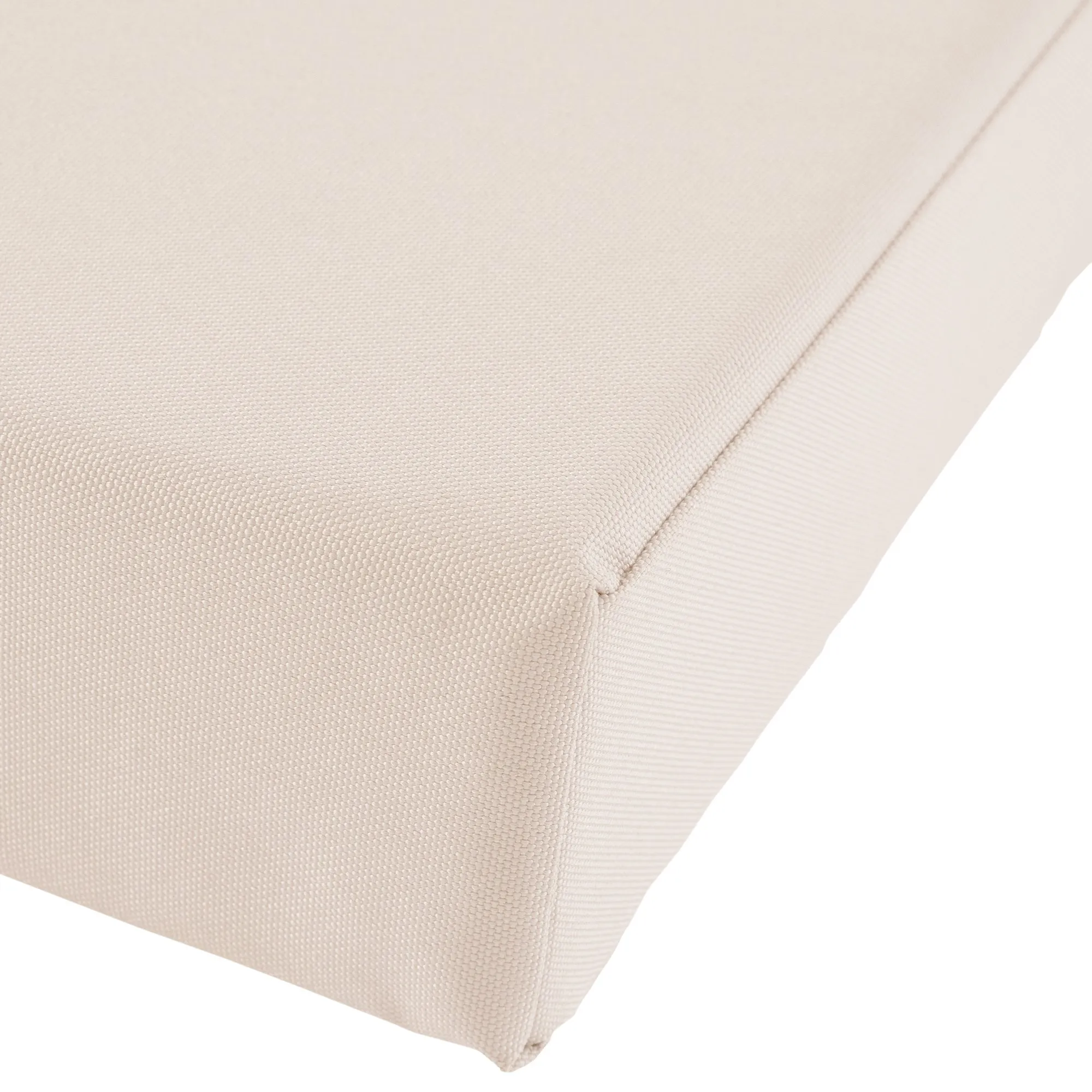 Sitzkissen für Gartenbank 106x48x8 cm creme