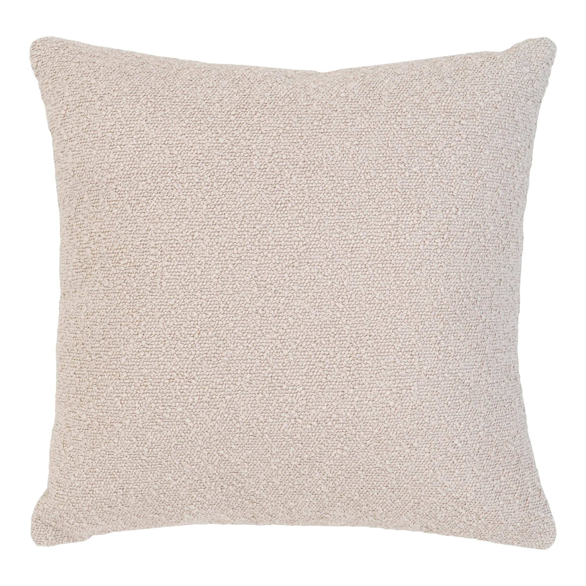 tinkaro Kissen Savannah Bouclé 45x45 cm Beige