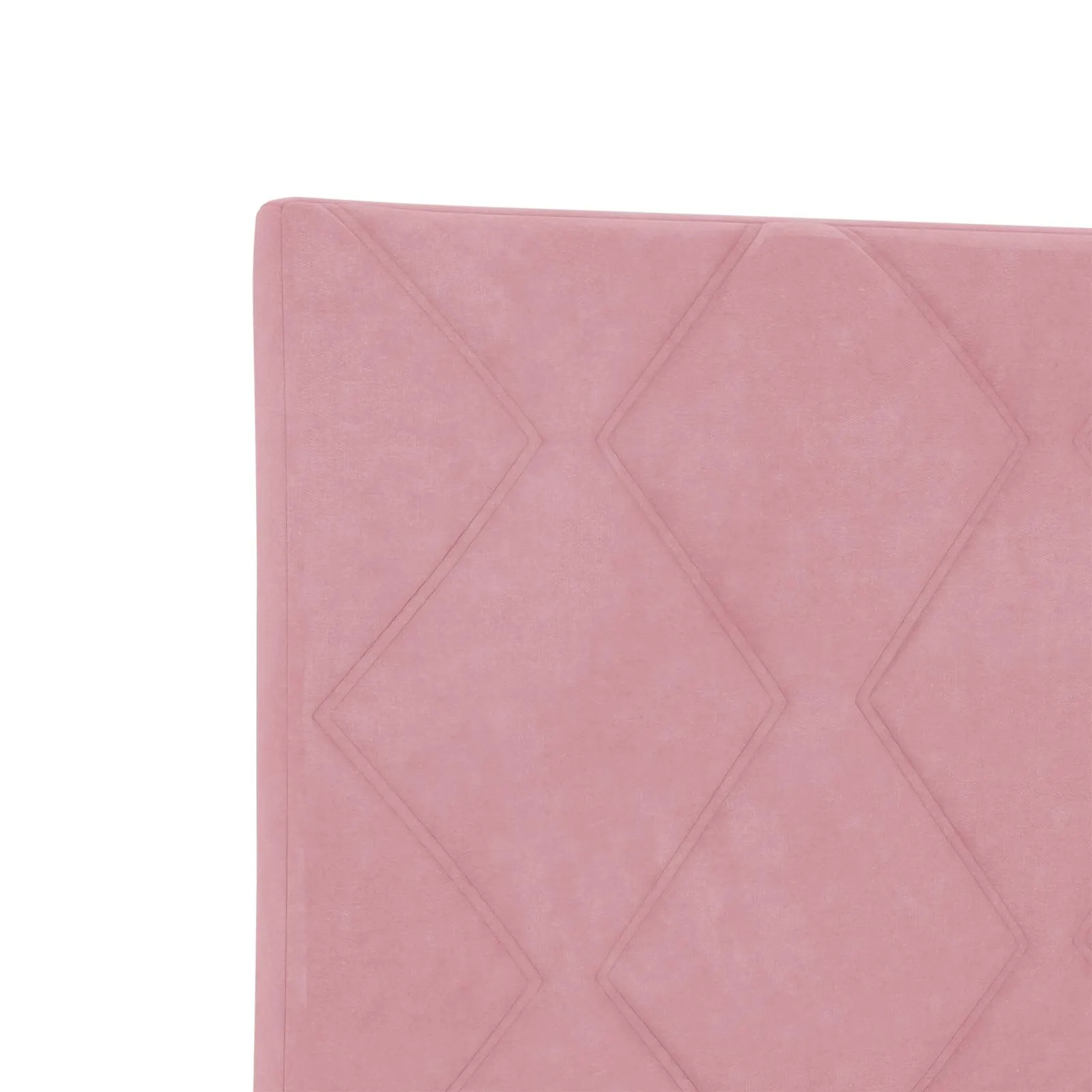 Ottoman-Bett mit Matratze 203 x 144 x 88 cm Rosa