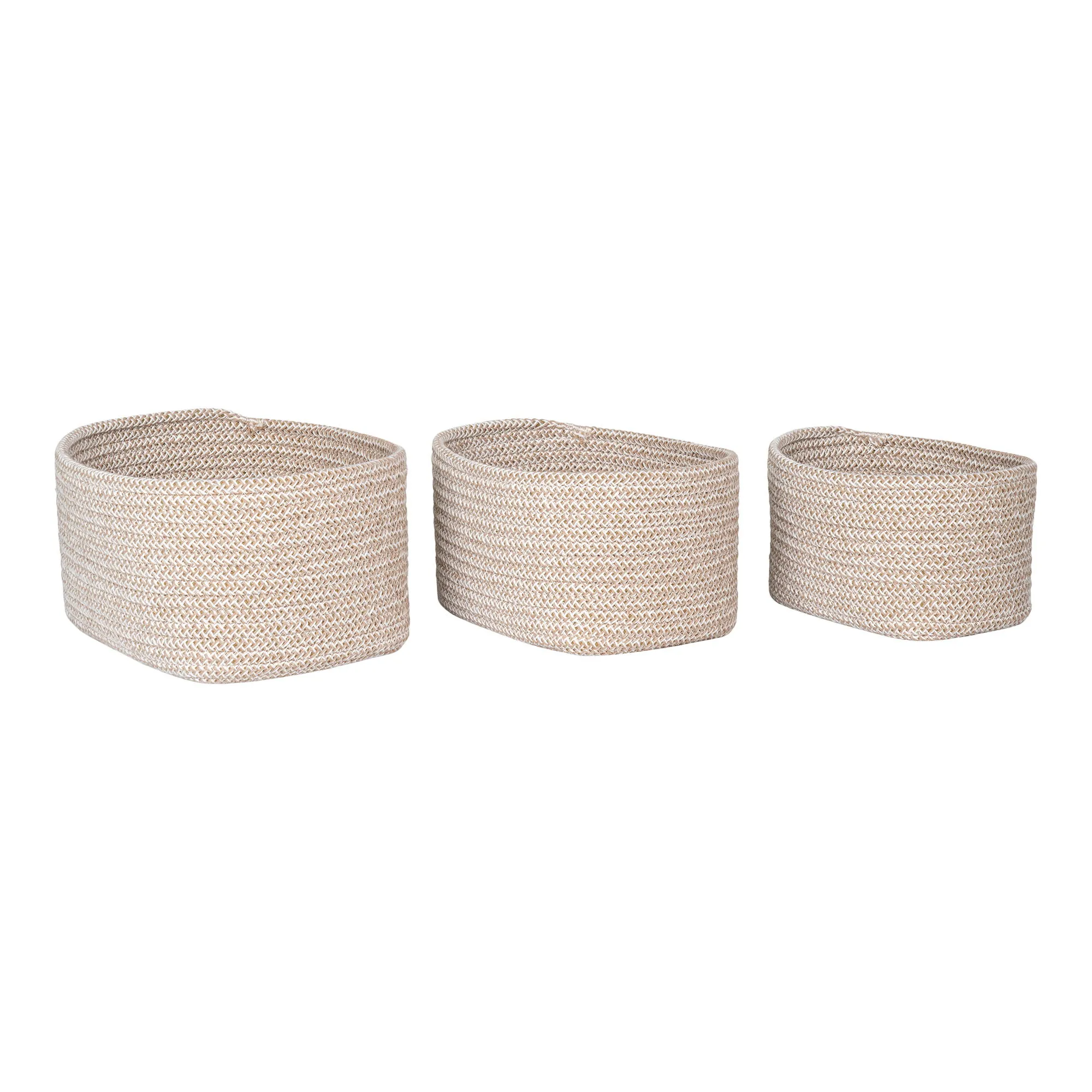 tinkaro Körbe Cadima Baumwolle Beige tinkaro Körbe Cadima Baumwolle Beige