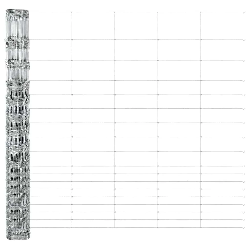Robuster Zaunpfosten 2500 x 150 cm galvanisiert aus Stahl