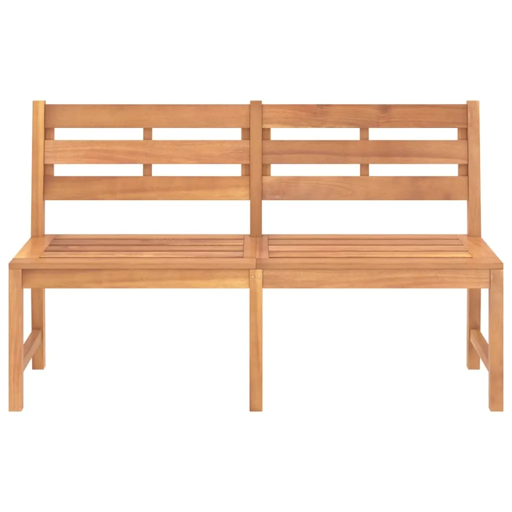 Gartenbank aus Naturholz 150 x 59 x 90 cm mit schöner Lackierung
