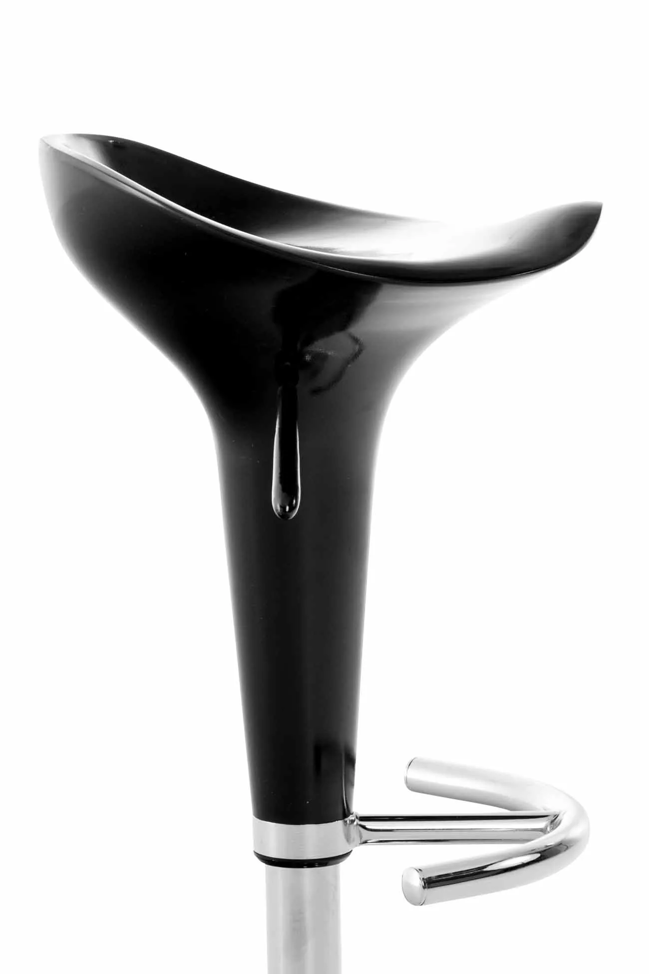 Barhocker Saddle 37x37x87 cm schwarz
