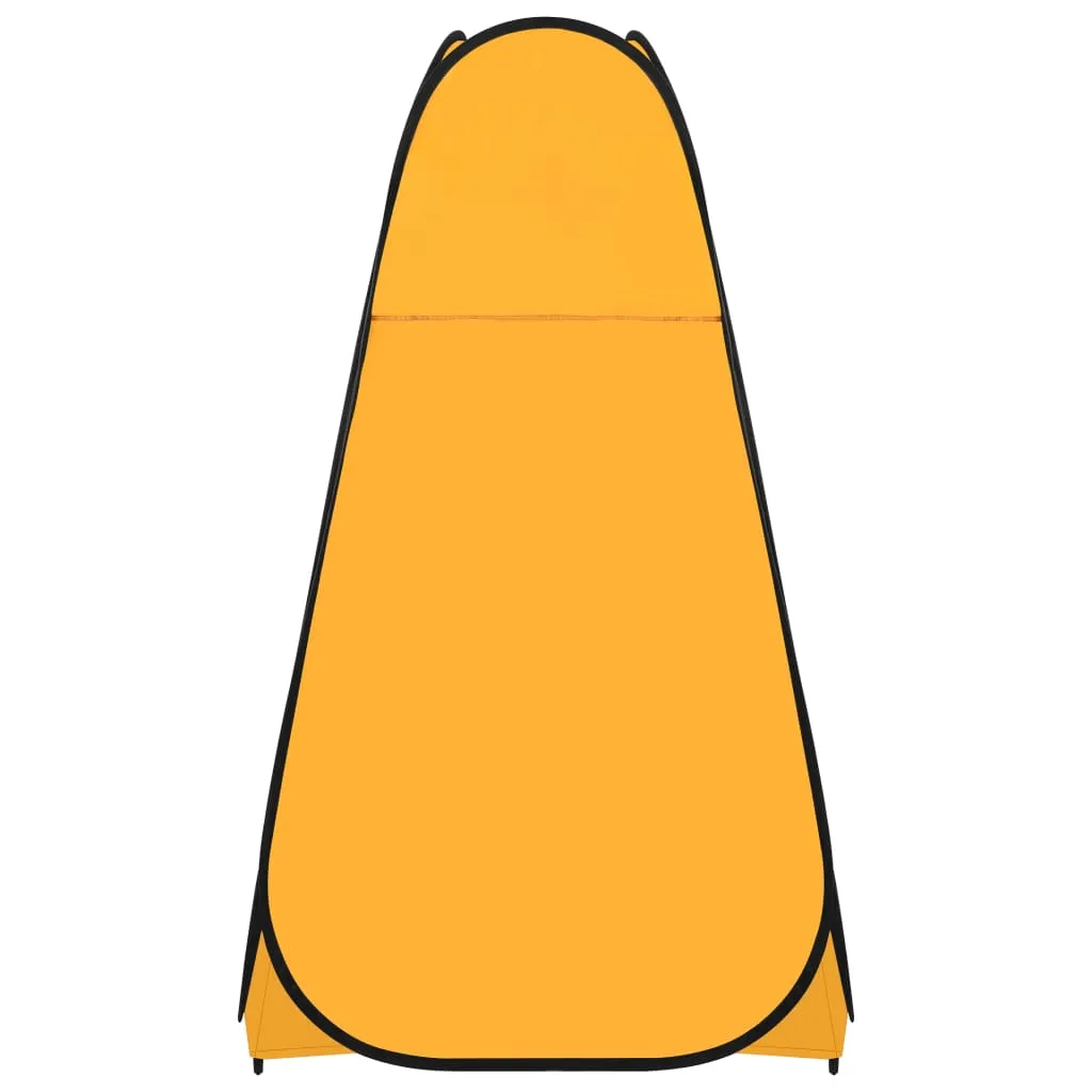 Pop-Up Duschzelt Gelb