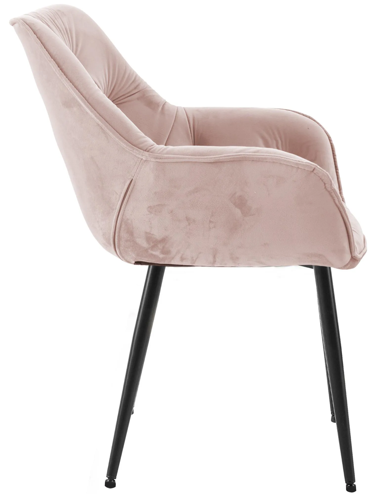Esszimmerstuhl Tanna 83x58x62 cm pink