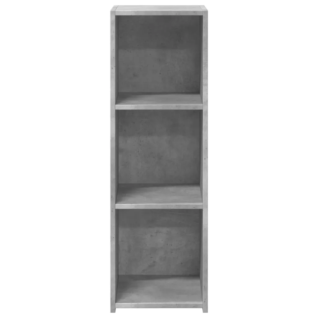 Sideboard Betongrau 30 x 41 x 93 cm aus Holzwerkstoff