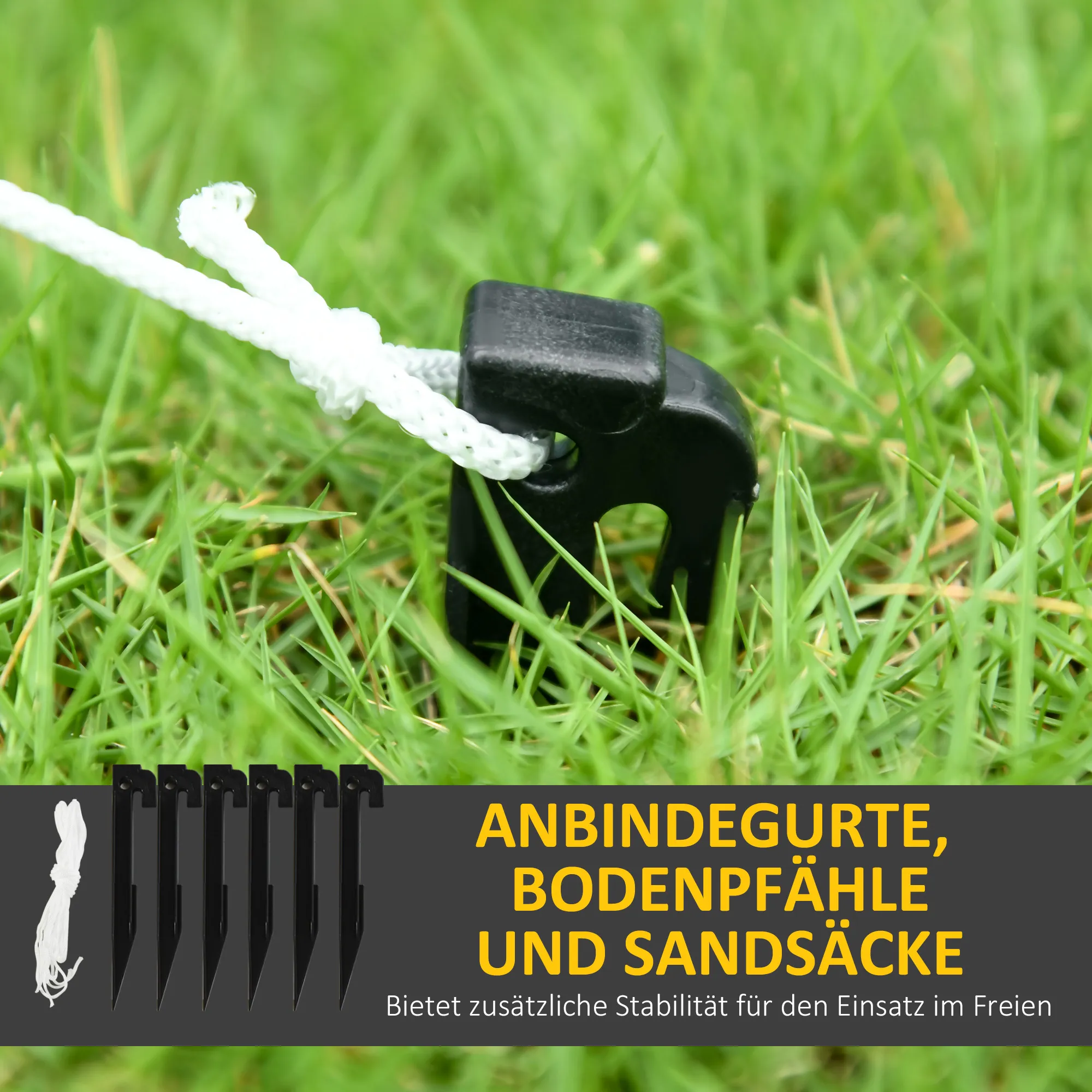 Aufblasbarer Lebkuchenmann, 2,35 m, mit LED-Lichtern, wetterfest, inkl. Gebläse, Mehrfarbig, Weihnachtsdeko