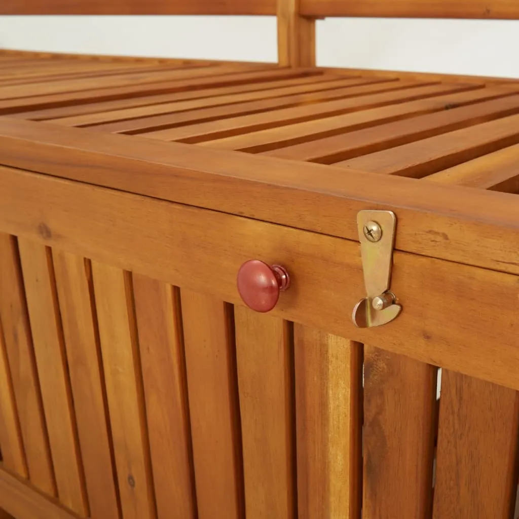 Vielseitige Holzbank mit Stauraum 170 x 63 x 84 cm Echtholz