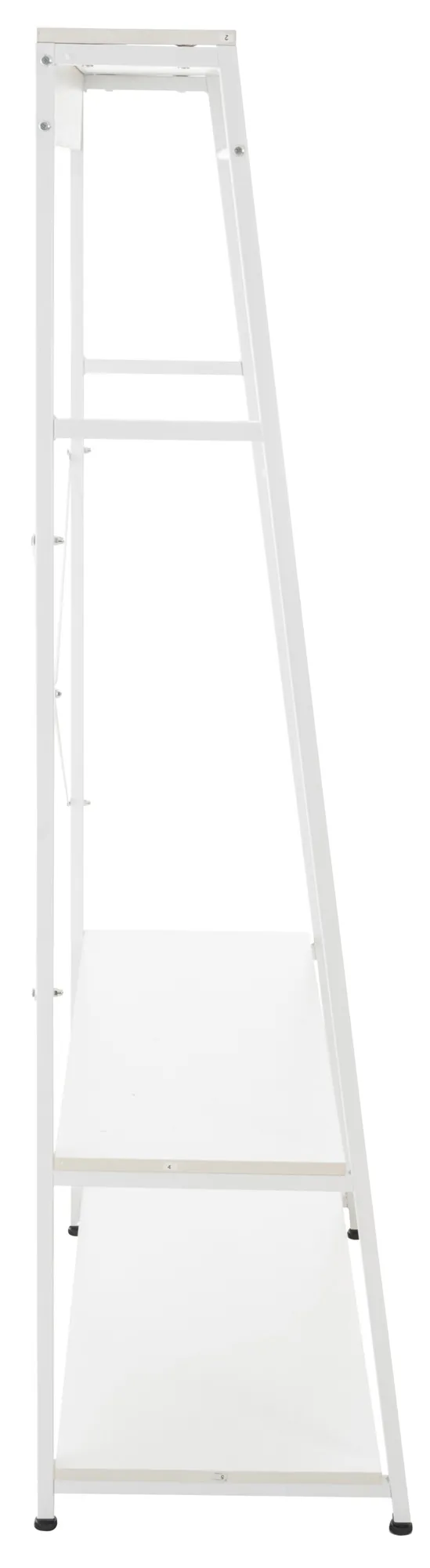 Kleiderständer Luton 167x80x44 cm weiß