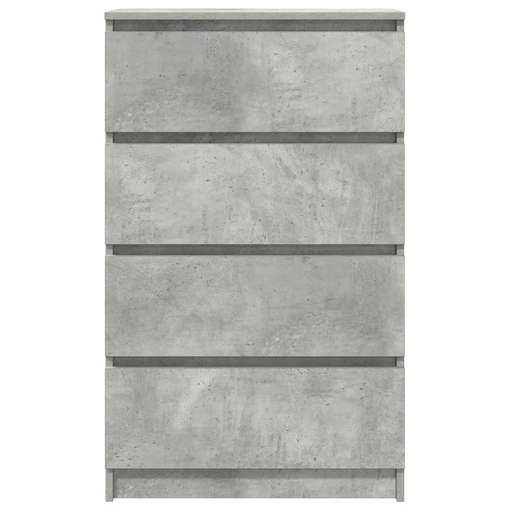 Sideboard Betongrau 60x35x98,5 cm Holzwerkstoff