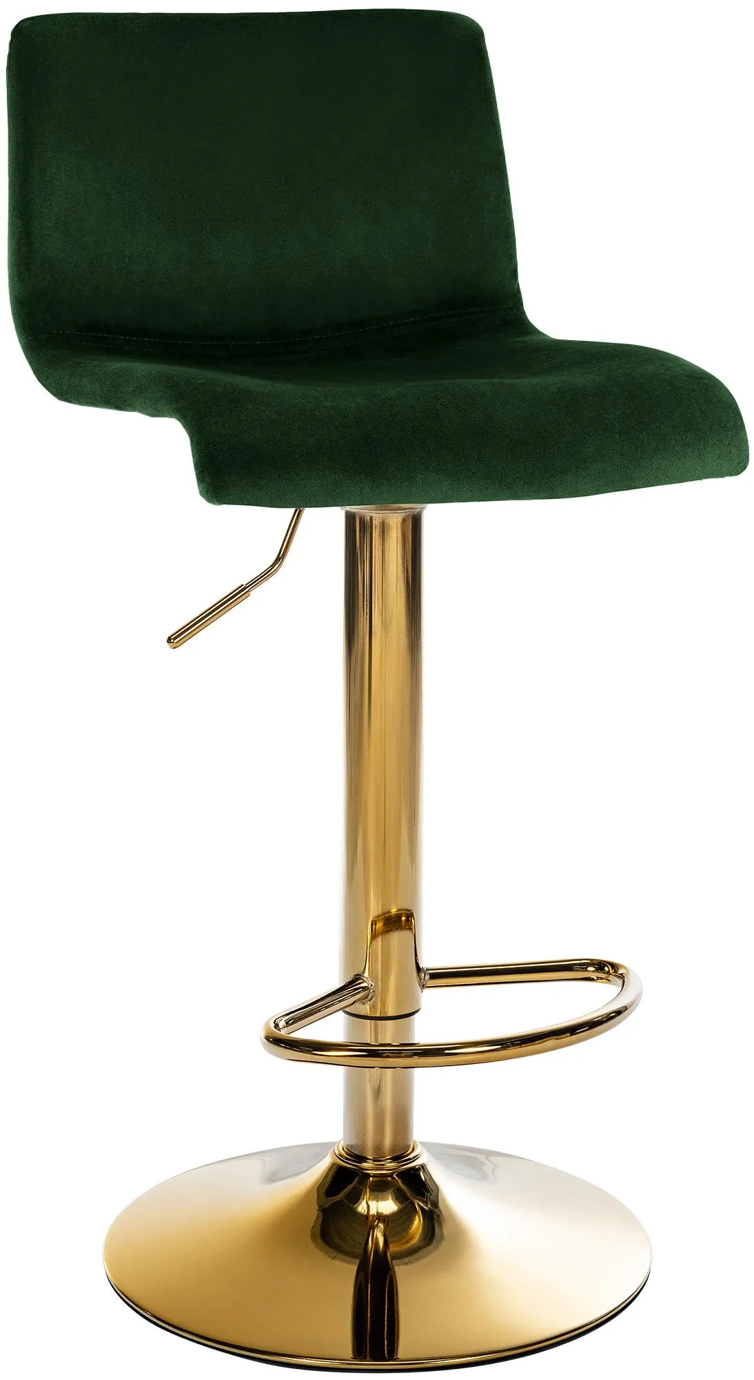 Barhocker Hover Samt 83x39x36 cm grün
