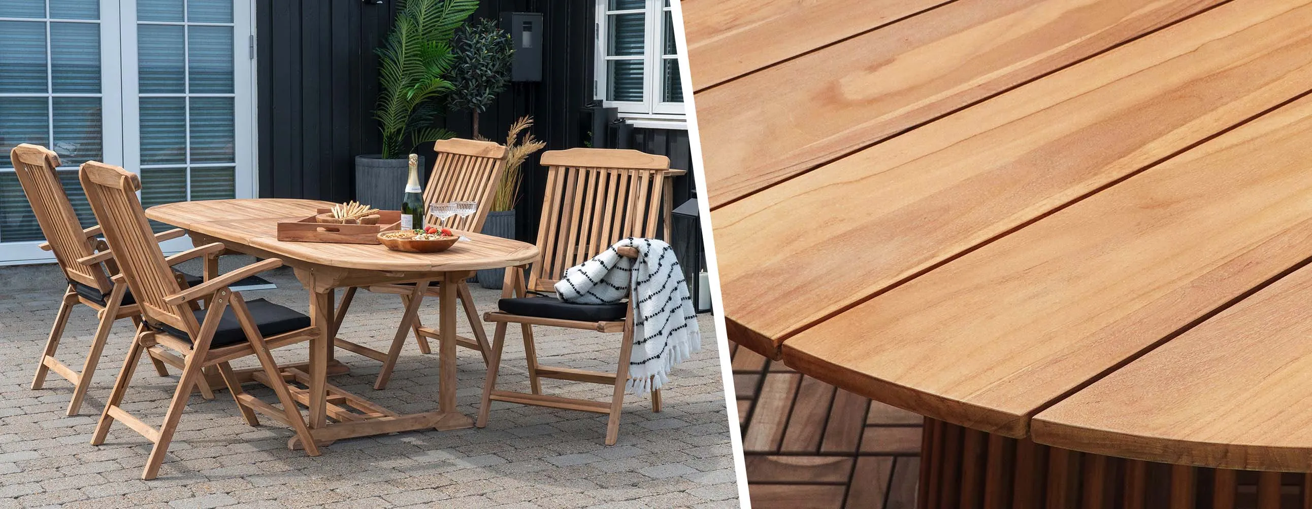 Teakholz - Eleganz und Beständigkeit für dein Zuhause